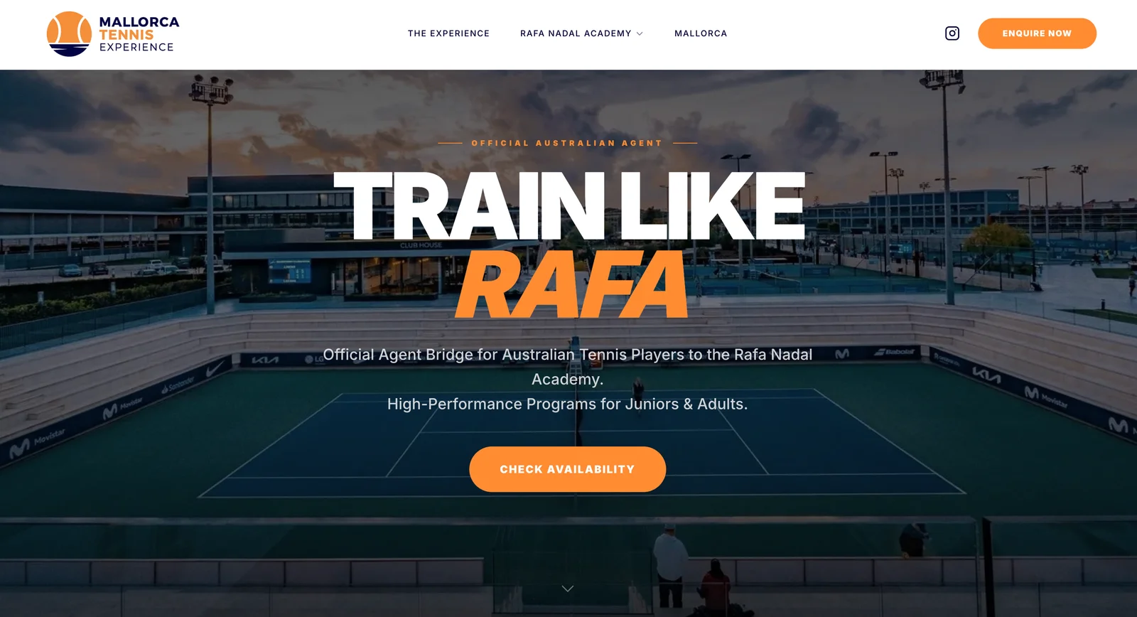 Business automation and custom software project: Mallorca Tennis Experience